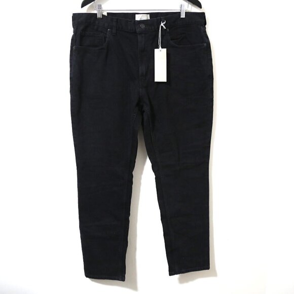 NWT Everlane The Slim Fit Jean Low Stretch Men's Black Size 38x30 - Picture 2 of 9